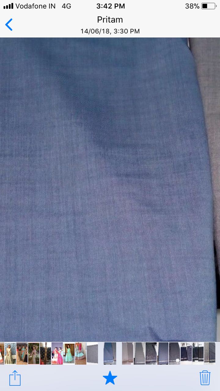 Raymond terrywool trouser