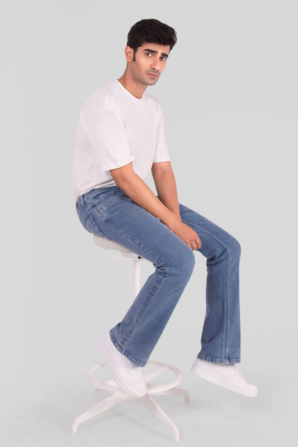 Boot Cut - Mid Blue - Image 2