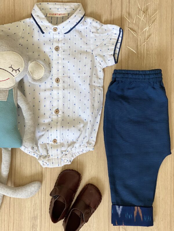 Peter pan collar baby shirt - Image 2