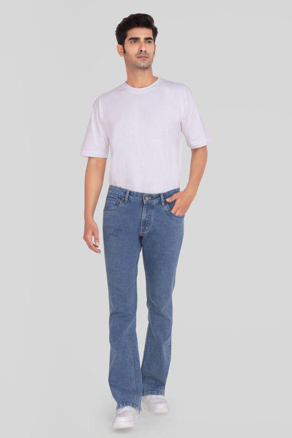 Boot Cut - Mid Blue - Image 3
