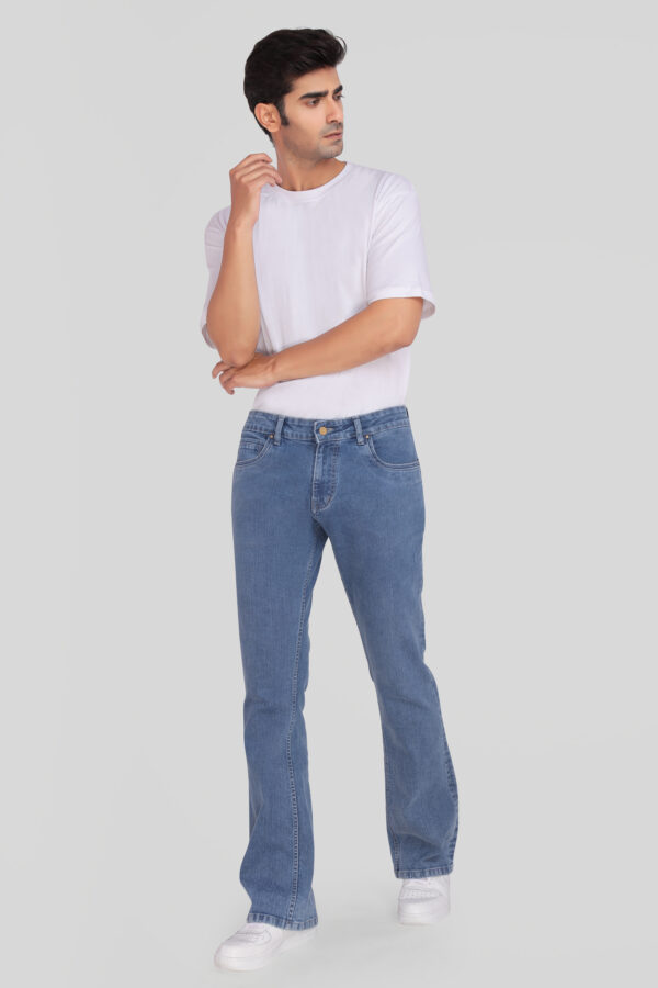 Boot Cut - Mid Blue - Image 5