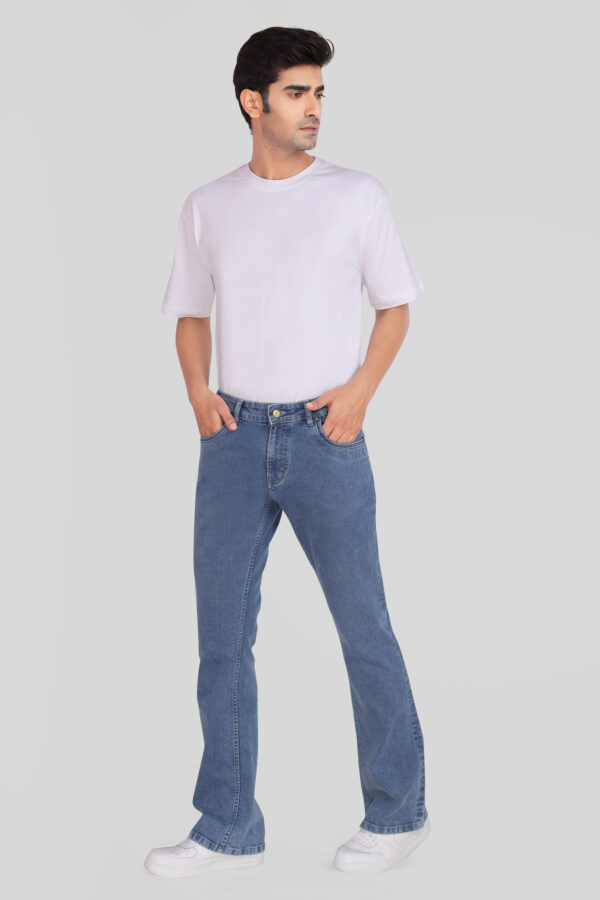 Boot Cut - Mid Blue - Image 8