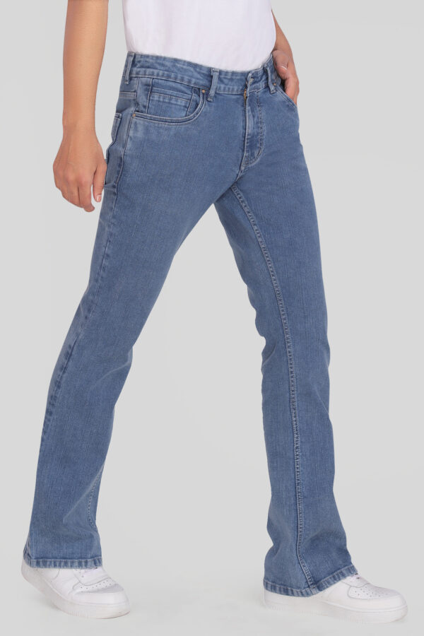 Boot Cut - Mid Blue - Image 9